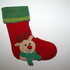 xmas stocking reindeer crochet pattern in english