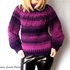 Crochet Ombre Sweater