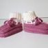 Strickanleitung Babyschuhe, Baby-Booties, Sohlenlänge ca. 10 cm