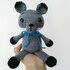 Crochet Pattern Wito the Wolf, Amigurumi, crochet Wolf