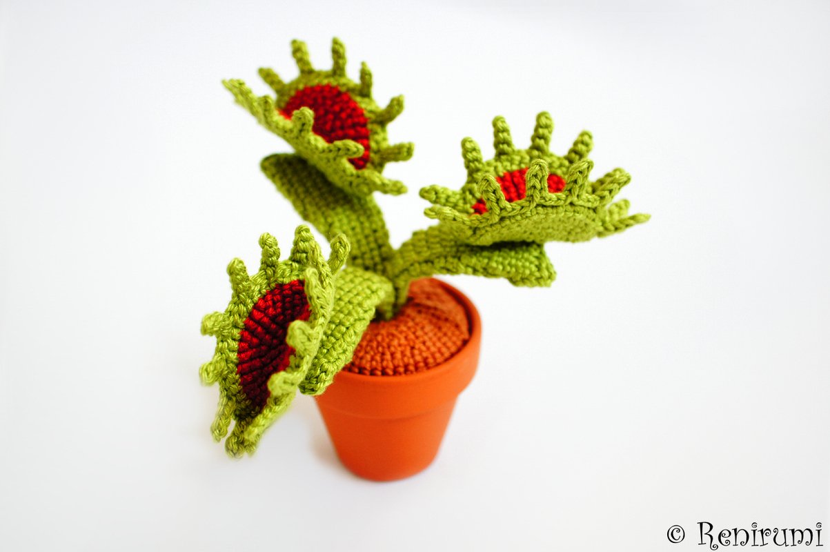 Crochet pattern venus flytrap Photos and pictures