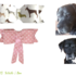 JANE Bow for Dog Collar in 3 sizes Sewing Pattern