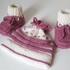 Strickanleitung Baby-Set, Mütze und Booties, ca. 0 - 6 Monate