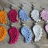 Earrings with Wings / Pair of Wings - Crochet Pattern