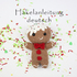 Lebkuchenmann häkeln • PDF Häkelanleitung • Deutsch • Amigurumi