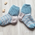 Strickanleitung Babysocken, Babysöckchen, Sohlenlänge ca. 11 cm