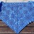 Knitting Pattern Scarf "snowflake" NEW in 2 sizes