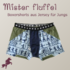 Mister fluffel ~ Boxershorts aus Jersey, Retro Unterhose für Jungs, 74/80 - 158/164