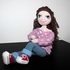 Doll Klara crochet pattern in english