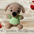 Crochet pattern Thoby, the puppy PDF english- deutsch- dutch ternura amigurumi