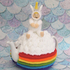 Unicorn Over the Rainbow Tea Cosy