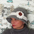 Flapper hat crocheting pattern,