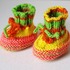 Strickanleitung Frühchen - Schühchen, Puppenschuhe, Sohlenlänge ca. 8 cm