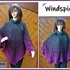 Häkelanlleitung Poncho "Windspiel"