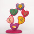 Crochet pattern for a heart tree. Colorful souvenir. Valentine's Day gift