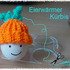 Crochet pattern: egg warmer "pumpkin"