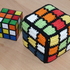 Crochet pattern for a magic cube with mixed colours