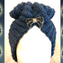 Schicker Turban mit 2 Schnecken