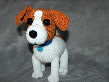 Sina The Jack Russel Crochet Pattern In English