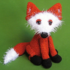 Amigurumi Sitzende Fuchs Häkelanleitung Kuscheltiere Häkeln