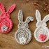 Cute Bunnies for Easter Decoration - Crochet Pattern