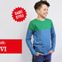 LEVI • Langarmshirt mit Colourblocking,  e-book