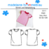 1311 Schnittmuster Mädchenshirt Kleinkind Shirt  T- Shirt Gr.92-128 PDF