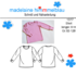 1317 Schnittmuster Kindershirt langarm T-Shirt Shirt Kinder Gr.92-128  PDF