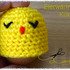 Crochet pattern: egg warmer "chick"