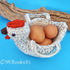 Crochet Pattern Chicken Easter Egg Basket PDF