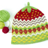 Hat STRAWBERRY CAKE, knitting pattern in 2 sizes