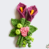 Crochet pattern boutonniere - Calla lily