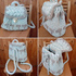 T-shirt yarn Backpack for girl or woman