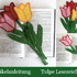 044DE Häkelanleitung Tulpe Lesezeichen - PDF Zabelina CP