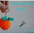 Crochet pattern: pumpkin keychain!