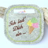 Eis ITH Stickdatei Eis Gutschein verschenken 10x10cm