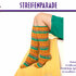 Socken: Streifenparade