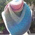 Scarf with Slip Stitch Ladders with a special yarn "Lighthouse"