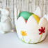 Egg Basket, egg-shaped easter basket - Crochet Pattern