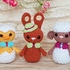 Easter-Trio: Chicklet, Bunny & Lamb – Crochet Pattern