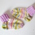 Strickanleitung Baby-Socken mit hohem Bündchen, Sohlenlänge ca. 12,5 cm