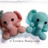 Crochet pattern of baby elephant pdf ternura amigurumi english- deutsch- dutch