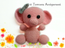 Cuddly Elephant Crochet Pattern eBook por Ternura Amigurumi - EPUB Libro