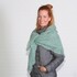 Pfauen-Schal in Kid Silk