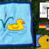 Childrens Blanket - Yellow Duck