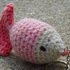 Crochet pattern: fish keychain!