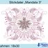 ★Stickdatei "Mandala 3" ★ 18x30 ★