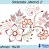 ★Stickdatei "Mehndi 2" ★ 16x26 ★