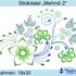 ★Stickdatei "Mehndi 2" ★ 18x30 ★