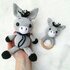 Crochet Pattern Donkey Emil and Donkey Rattle, Amigurumi, crochet Donkey